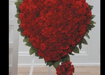Red Floral Tributes