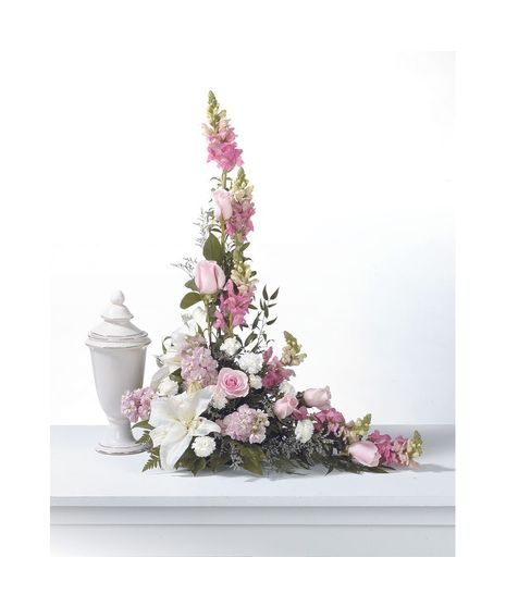 Pastel Memorial Arrangement