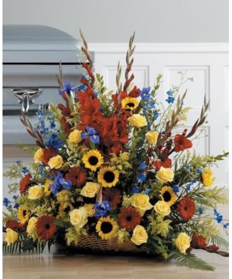 Sunny Sunflower Floor Arrangement