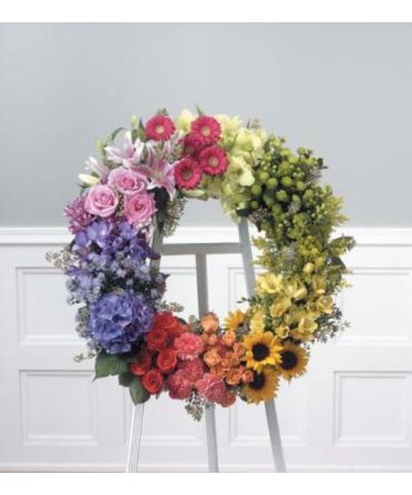 Spring Garden Wreath