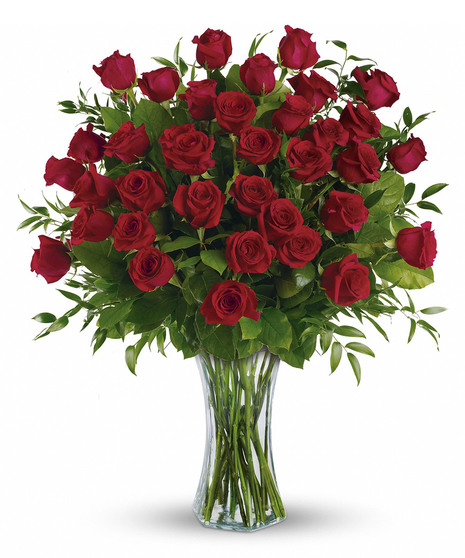 Breathtaking Beauty - 3 Dozen Red Roses