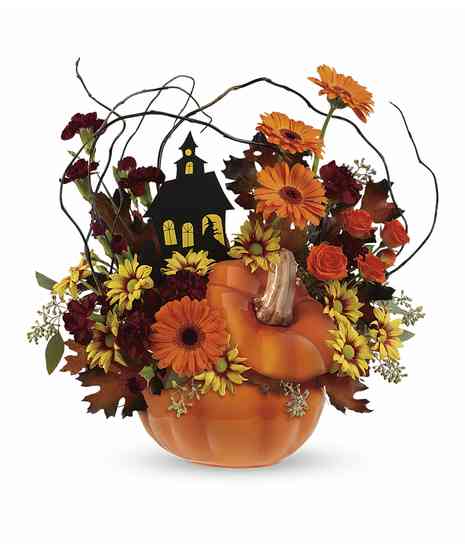 Haunted House Pumpkin