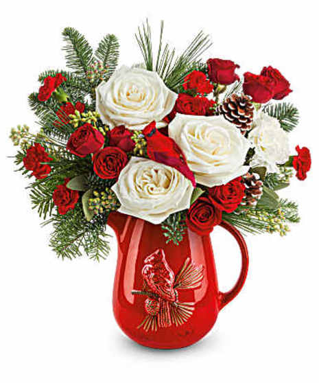 Teleflora's Scarlet Cardinal Bouquet