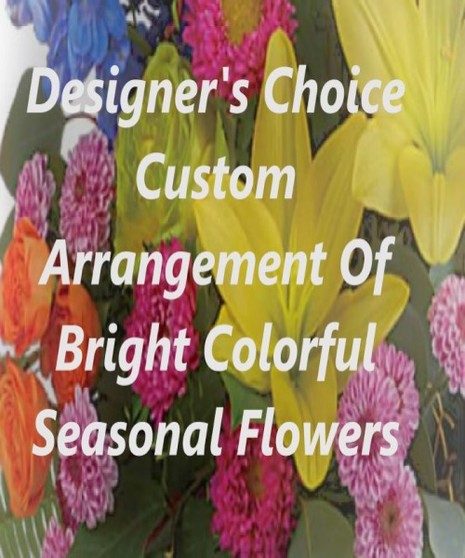 Blooming Brights - Designer's Choice Vase