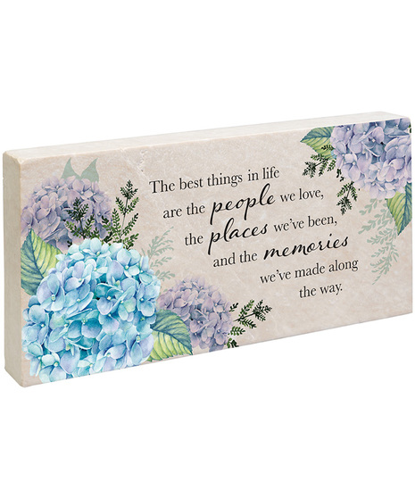 Best Things In Life Marble Paver