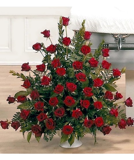Large Red Rose Tribute