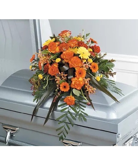 Triadic Hall Couch  Casket Spray