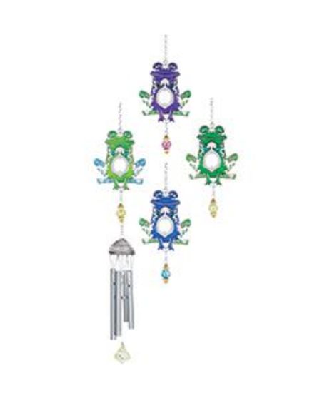 Pewterworks Frogs Chime