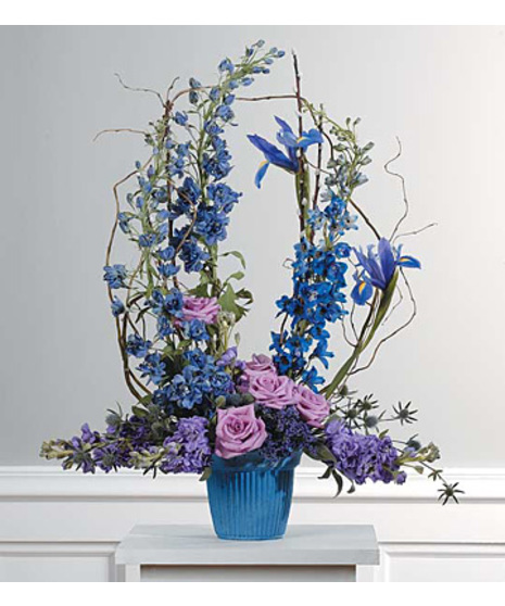 Lavender & Blue Arrangement