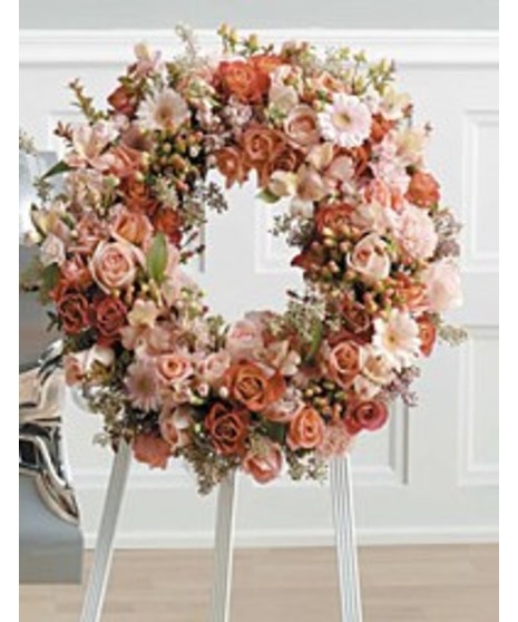 Peach Wreath