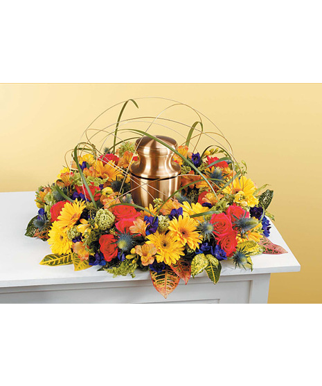 Sympathy wreath for Urn