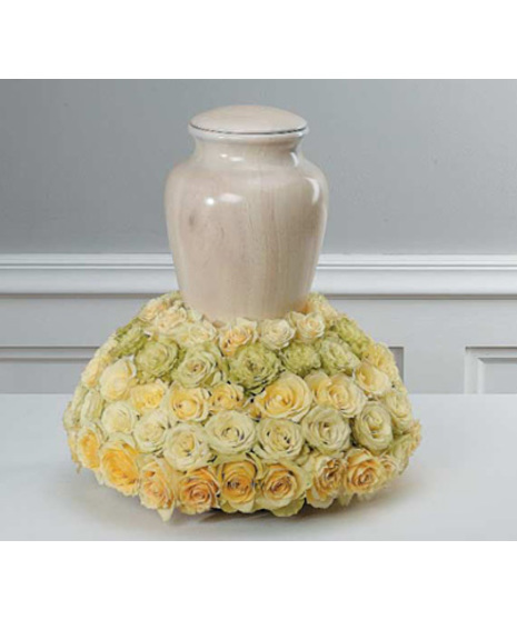 Yellow & Green Rose Memorial