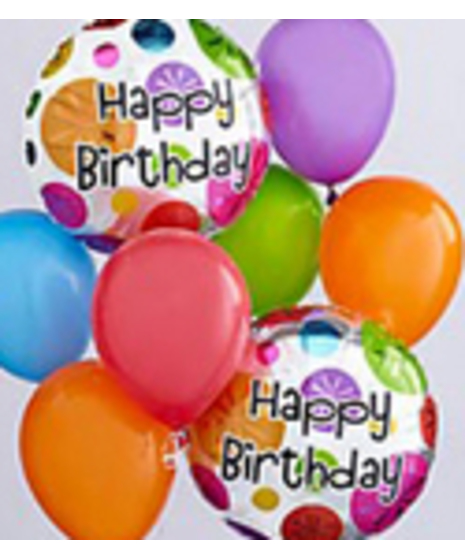 Birthday Balloon Bunch