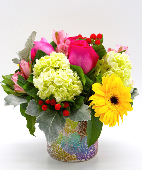 Radiance Mosaic Bouquet