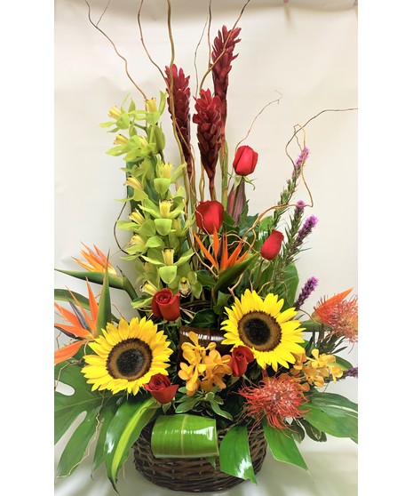 Tropical Wishes Basket