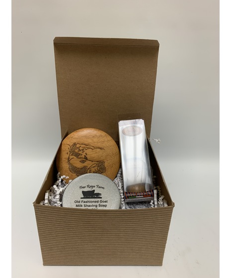Men's Goat Milk Shaving Soap Gift Set