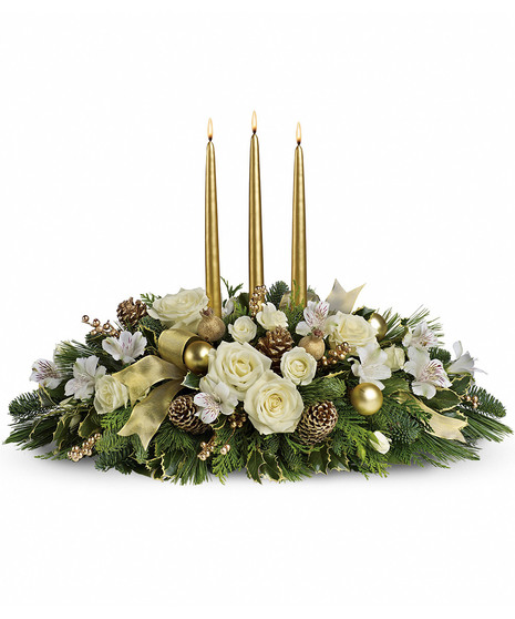 Royal Christmas Centerpiece