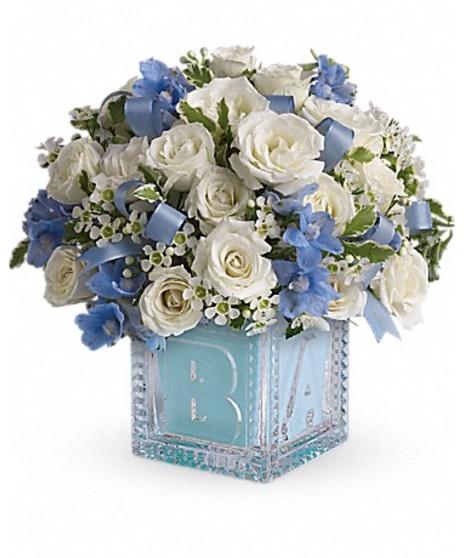 Baby's First Block by Teleflora - Blue