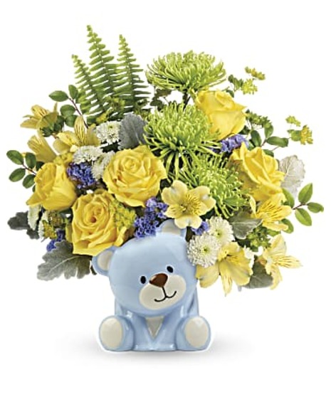 Joyful Blue Bear