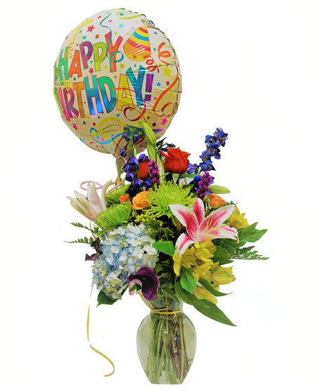 Birthday Wishes For You - With 1 Mylar