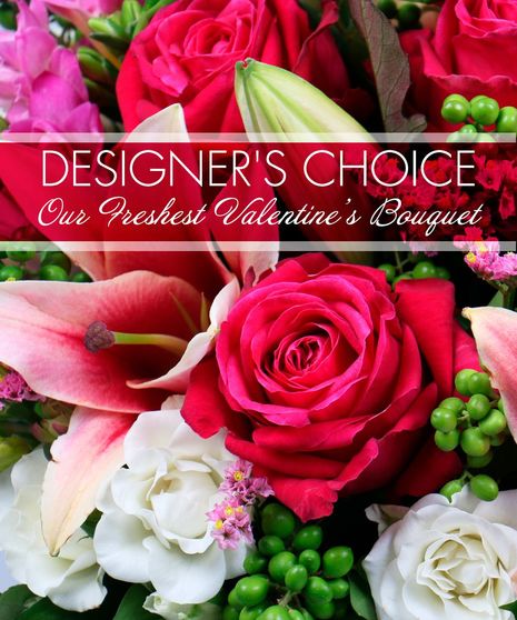 Valentine's Day-Designer's Choice Vase